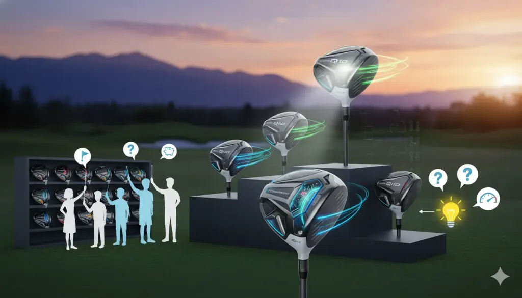 テーラーメイドドライバーの歴代飛距離ランキングTOP5