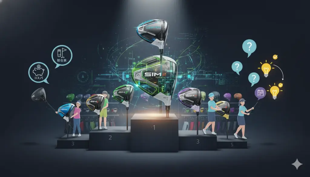 なぜ飛ぶ?テーラーメイドドライバーの歴代飛距離を支える革新技術